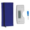 Digital Scoliometer, Compact Size Portable 0 to 30 Degree Easy Scoliosis Meter ABS Housing with Storage Bag for Hospital