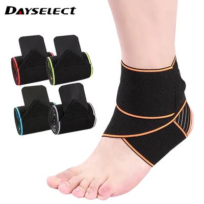 1Pcs Elastic Ankle Support Brace Professional Sports Strain Wraps For Running Basketball Fitness Durable Comfortable