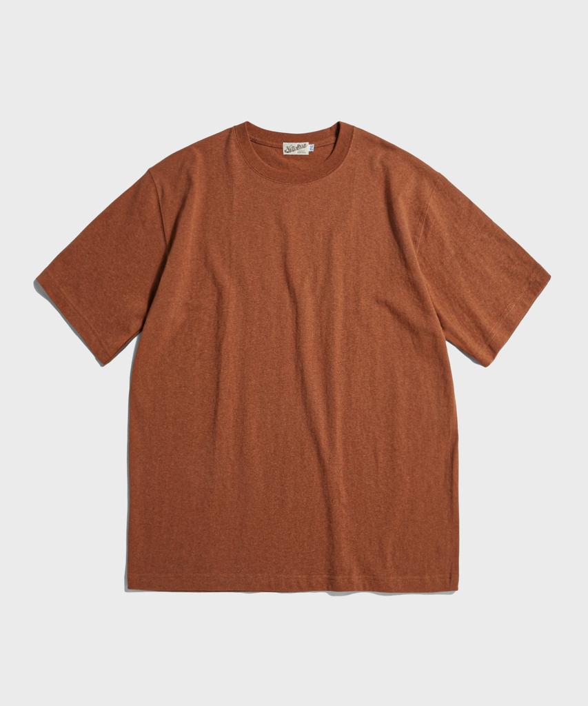Beulonseun 9Oz Usa Cotton Tubular Tee Orange Red