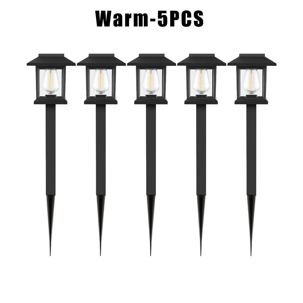 Waterproof Solar LED Garden Light Small Square Yard Decoration Outdoor Waterproof House Lawn Lighting Solar Powered Bright