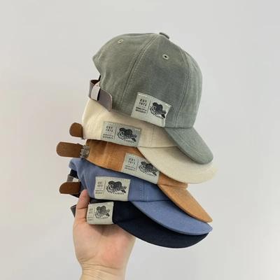 Baby Baseballmütze Kinder Jungen Sonnenschutzmütze Frühling Sommer Baby Sonnenhut Weiche Kinder Schirmmütze Kleinkind Verstellbare Größe Schirmmütze