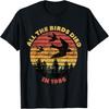 All The Birds Died In 1986 Vintage Bird Dank Meme T-Shirt
