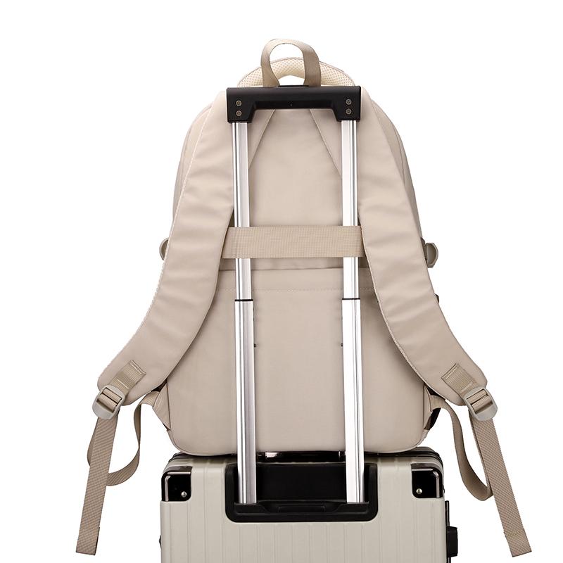 Plecak Ucznia Liceum Blok Kolorystyczny Duża Pojemność Wytrzymały Plecak