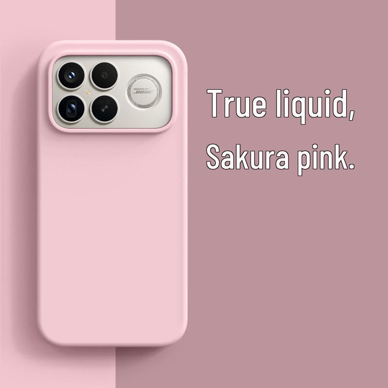 

Redmi K90 Pro Max Чехол из жидкого силикона: Популярный противоударный защитный чехол для женщин Redmi K90 Pro Max