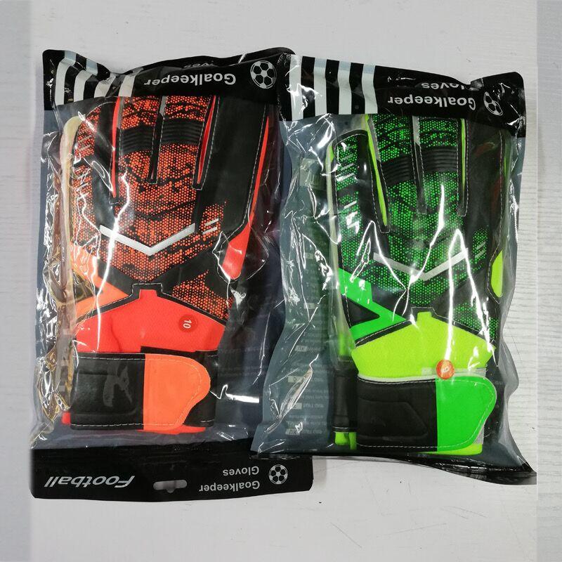 Professional Soccer Goalkeeper Gloves Strong 5 Finger Protection Thicken Latex adult youth Goal Keeper De Futebol Goalie Glo Practical Use