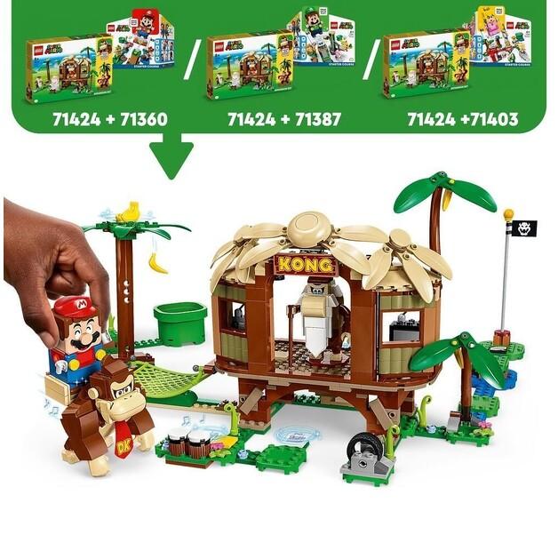 Набор для расширения домика на дереве LEGO Super Mario 71424 Donkey Kong