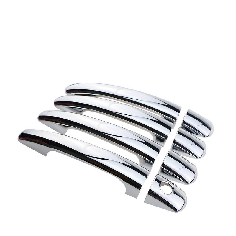 

For Peugeot 3008 2008~2016 Chrome Door Handle Cover Car Accessories Stickers Trim Set 2009 2010 2011 2012 2013 2014 2015