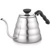 V60 Drip Kettle, Hairline Silver, 800ml, Gas and Induction Compatible, Made In Japan, VKB-120HSV