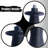 Angle Grinding Auxiliary Handle Grip for Polisher Power Tool Accessory Threaded Non Slip Cutting