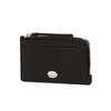 [ROW] Row Detail Black Zipper Single Card Holder JAWA6F450BK