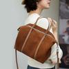 Leather Women's Handbag Tote Bag Retro and Elegant Crossbody Bag Business Casual Shoulder Bag