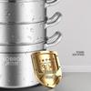 KOBACH 304 Stainless Steel 3-Layer Steamer Pot