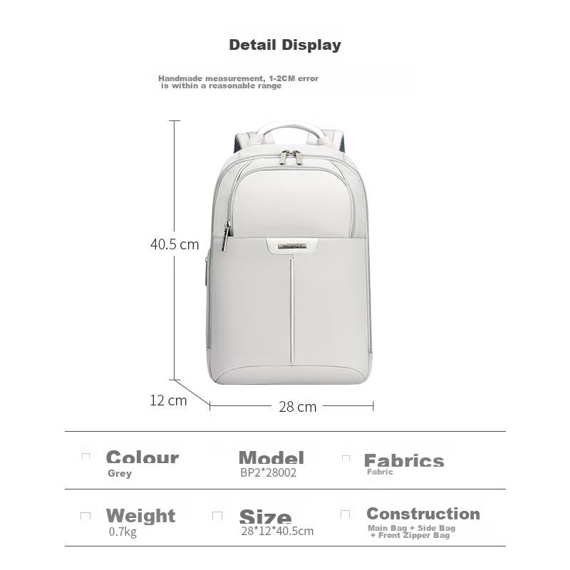 Samsonite Rucksack, Laptoptasche für Männer und Frauen, Business-Pendler-Rucksack, 13,3-Zoll-Notebooktasche, Reisetasche, Schultasche für Studenten