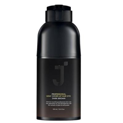 J.Soop Professional Cover-Up Gray Hair Dye 300ml / Natural Brown