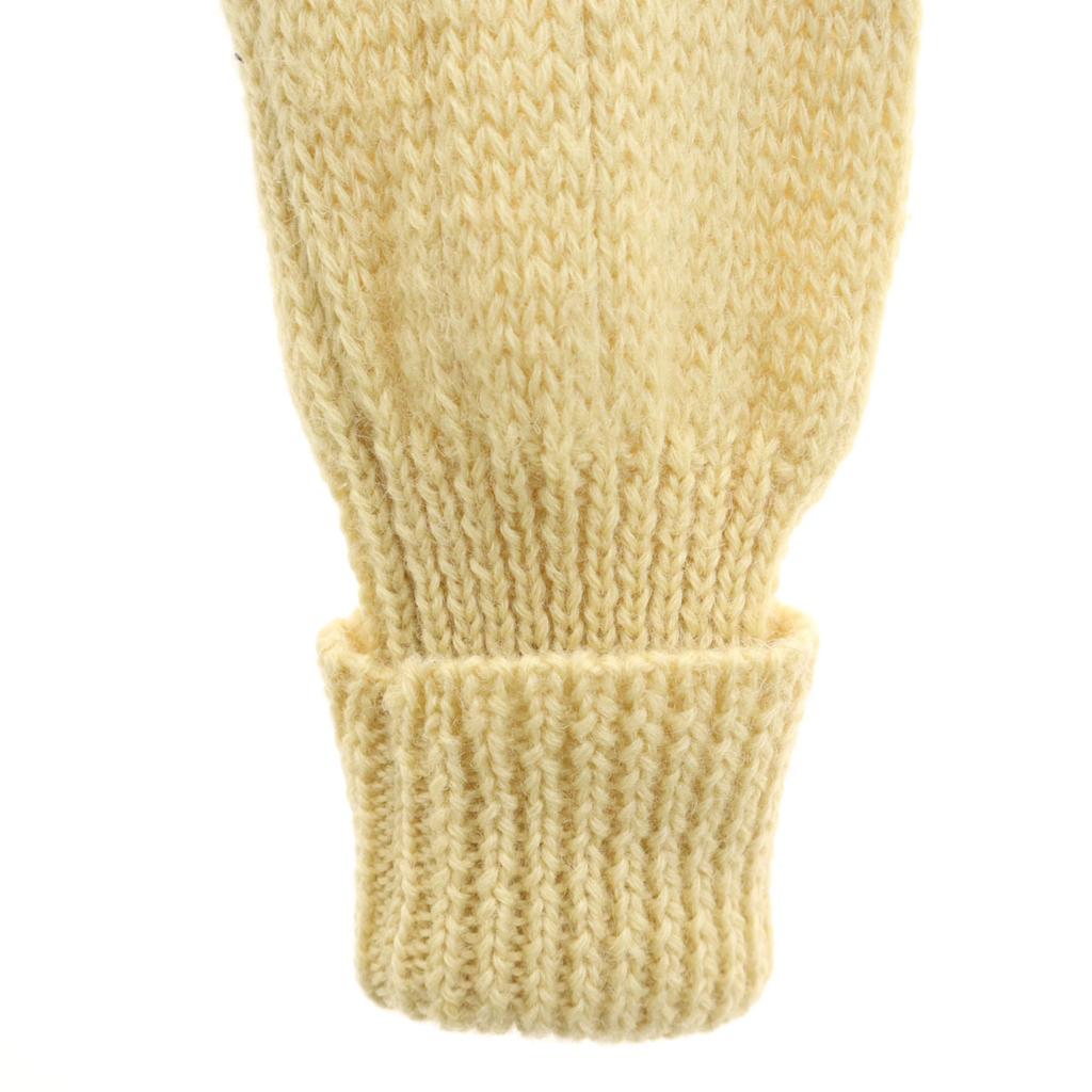 AMERICAN CLASSIC Long sleeve V neck sweater L Yellow knit Men's Used