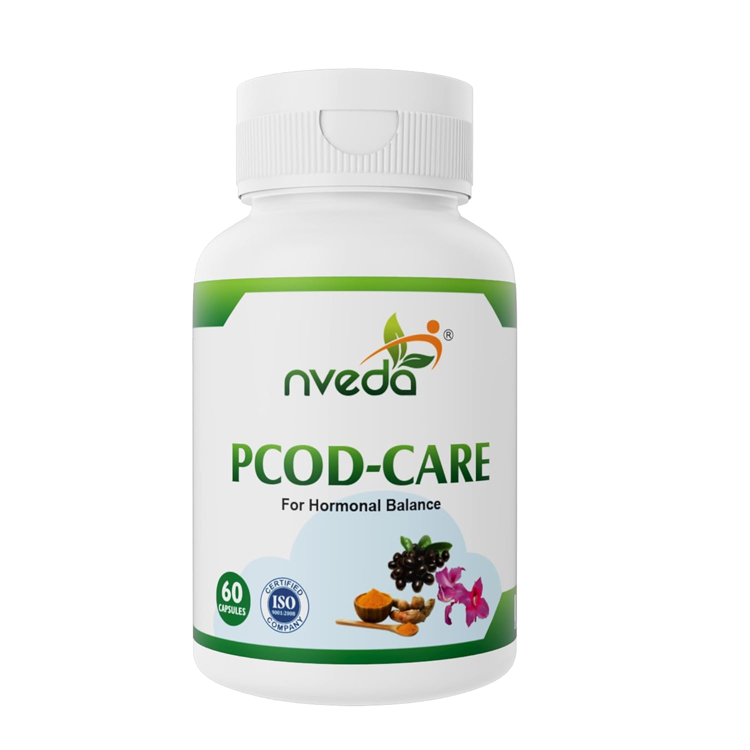 

Nveda Ayurvedic PCOS Care Tablets for Women 60 Capsules Hormonal Balance & Regular Menstrual Cycle