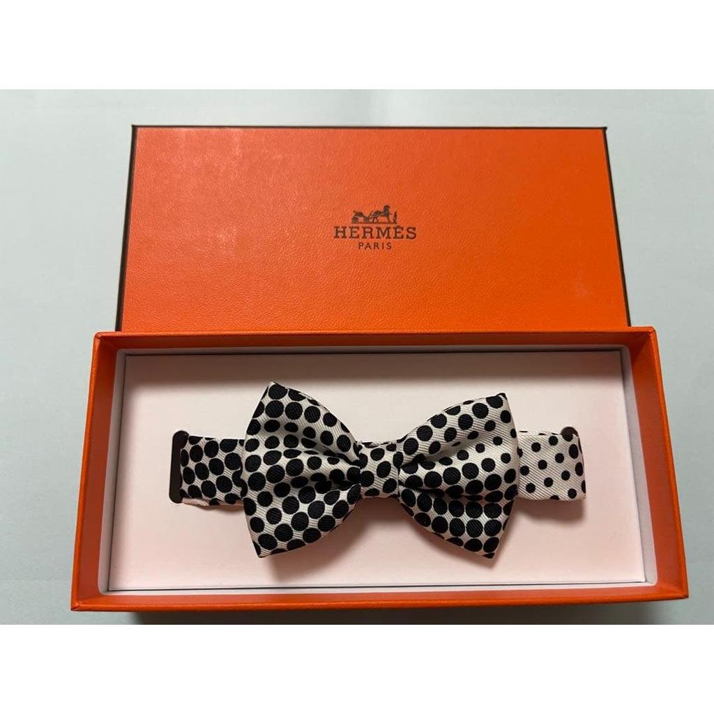 Used hermes bow tie