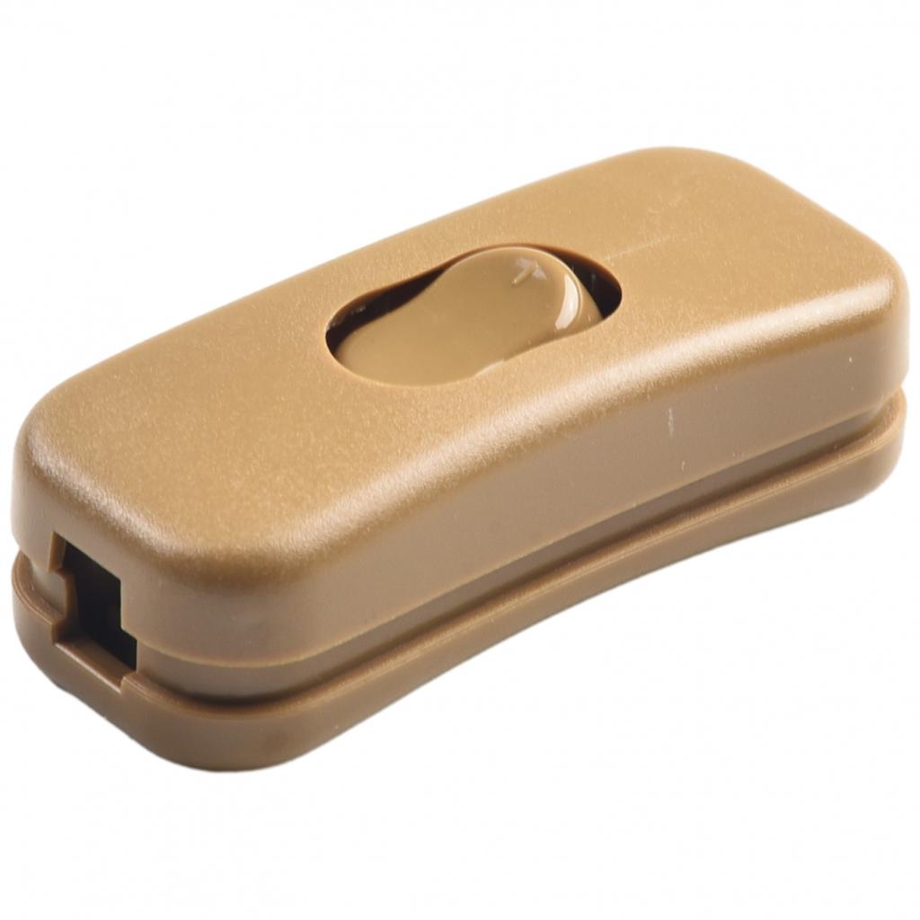 In Line Switch Cord Cable For Desk Lamp ON OFF Plastic