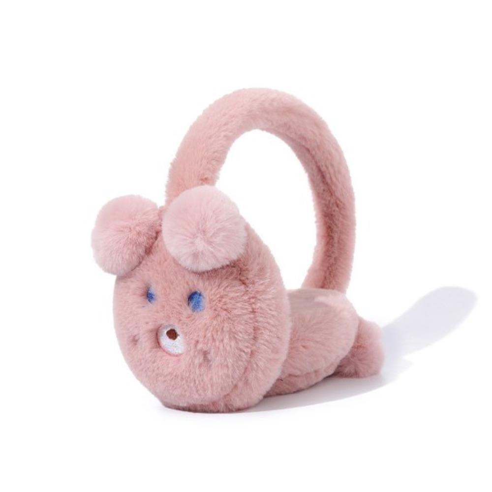 Cute Plush New Cycling Earbuds Warm Wind and Cold Prevention Winter Cute Warm Earmuffs Soft Cold Resistant Earbuds