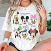 Vintage Mickey and Friends Signatures Shirt Magical Sweatshirt Disney Characters Tee Mickey Co Gift Disney Tee