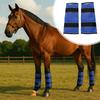 2Pcs Horse Fly Boots Mesh Horse Leg Protectors Universal Horse Leg Wraps Fly Boots for Improved Safety from Fly Bites Reduces Stomping And Leg Fatigue