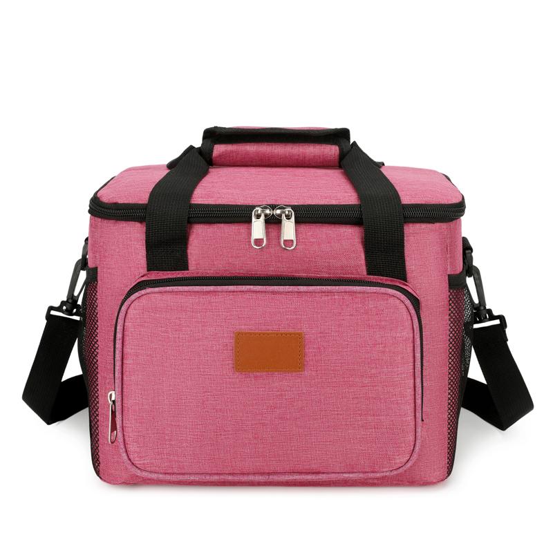 Large Capacity Insulated Lunch Bag with Shoulder Strap,suitable for Students,outdoor Camping,office Workers,no Contact with Food