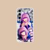 Call Night Nazuna Clear Mobile Phone Case for Samsung Galaxy S25 S24 S23 S22 S21Plus FE Ultra Colorful Cover