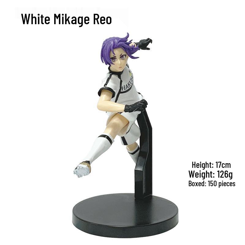 Набор фигурок Blue Lock: Ёичи Исаги, Мэгуру Бачира, Сэйсиро Наги, Рэо Микагэ Аниме Модели