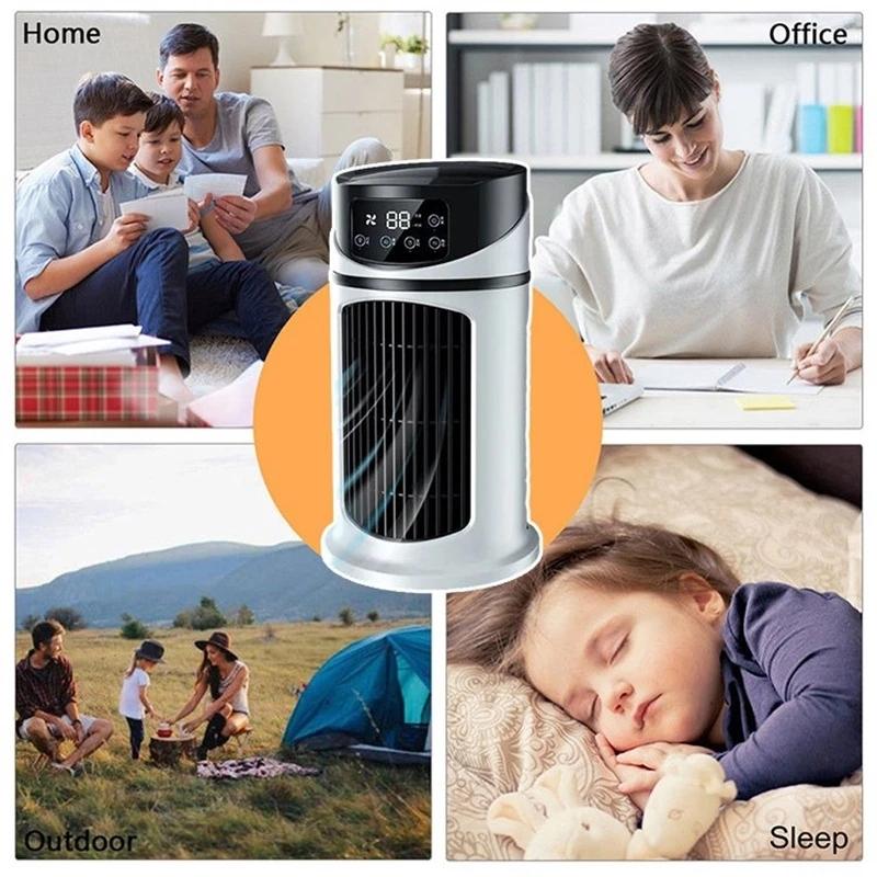 Tragbare Klimaanlage USB Mini Klimaanlage Luftkühler Ventilator Wasserkühlventilator Klimaanlage Luftkühler Für Zuhause Büro