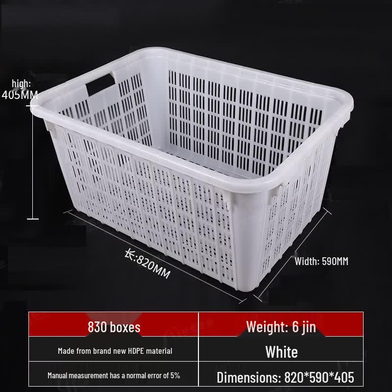 Jing Zhou Yuan Rectangular Plastic Vegetable Basket