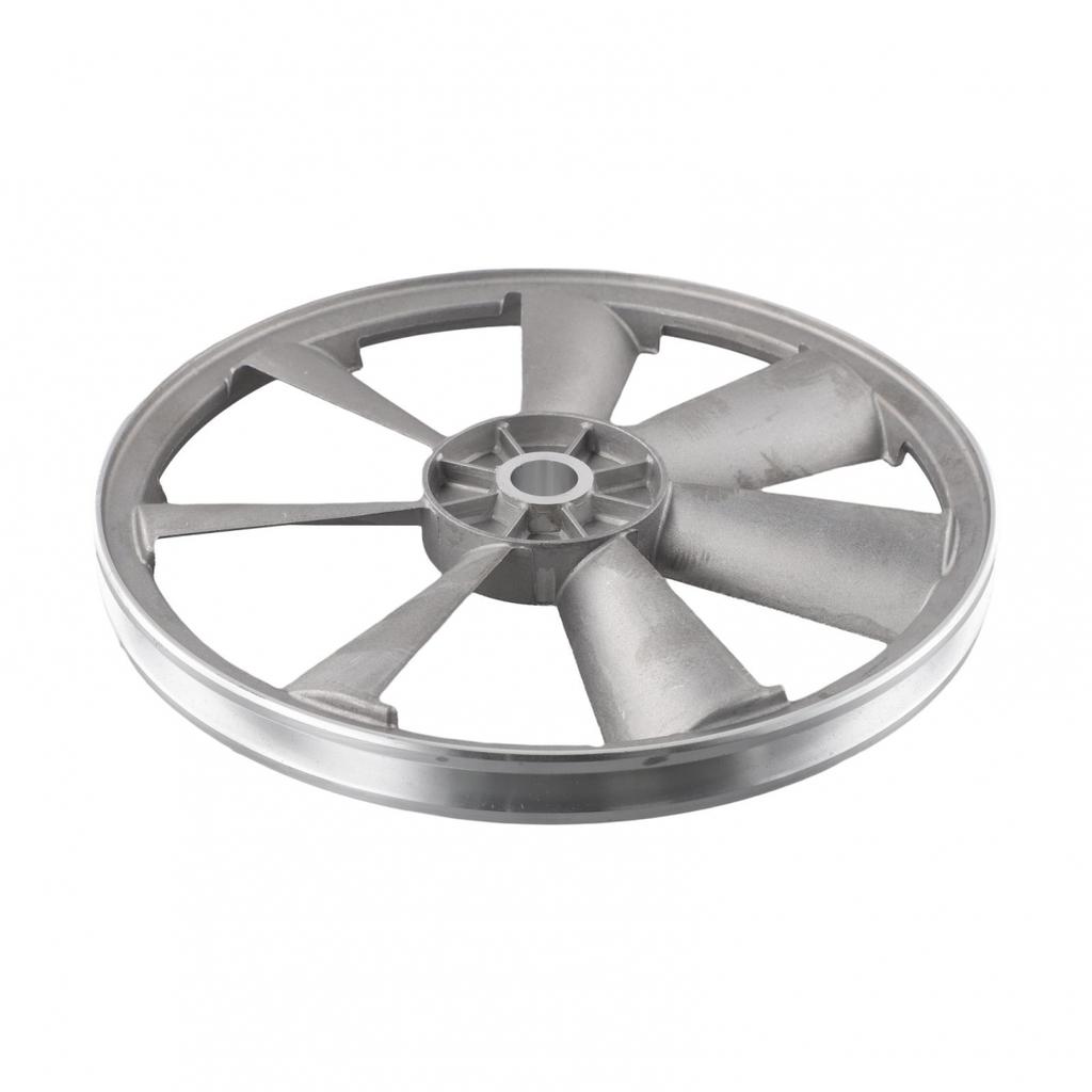 Cap de mașină eficient cu curea pentru compresor de aer, Volant cu design cu roată triunghiulară