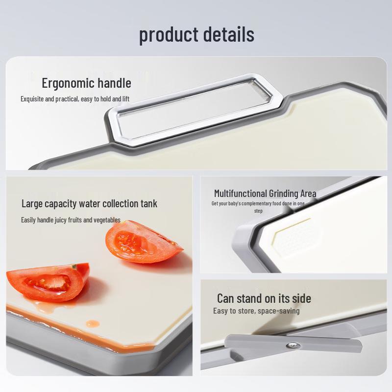 KOBACH Pure Titanium Double-Sided Antibacterial Cutting Board
