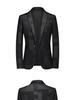 2022 Men's Slim-Fit Jacquard Suit: Large Size Casual, Wedding & Nightclub