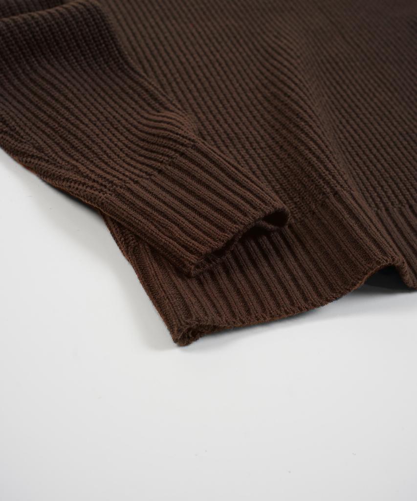 BIRBANTE Comfort Round Knit - Brown