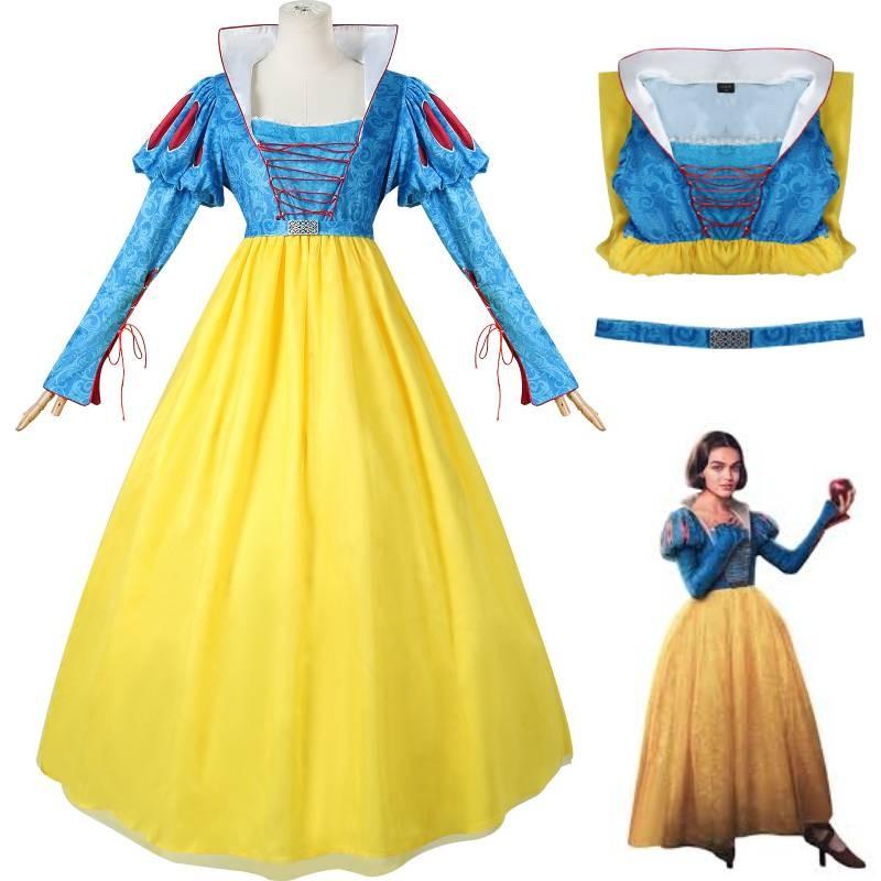 

White Snow 2025 Cosplay Costume Dress Stylish And Comfortable For Theatrical Use Adult M