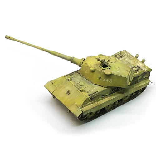 Rocket Models 1/35 German E-50 68-caliber 10.5cm Turret Night Fighter Version Plastic Model 47051