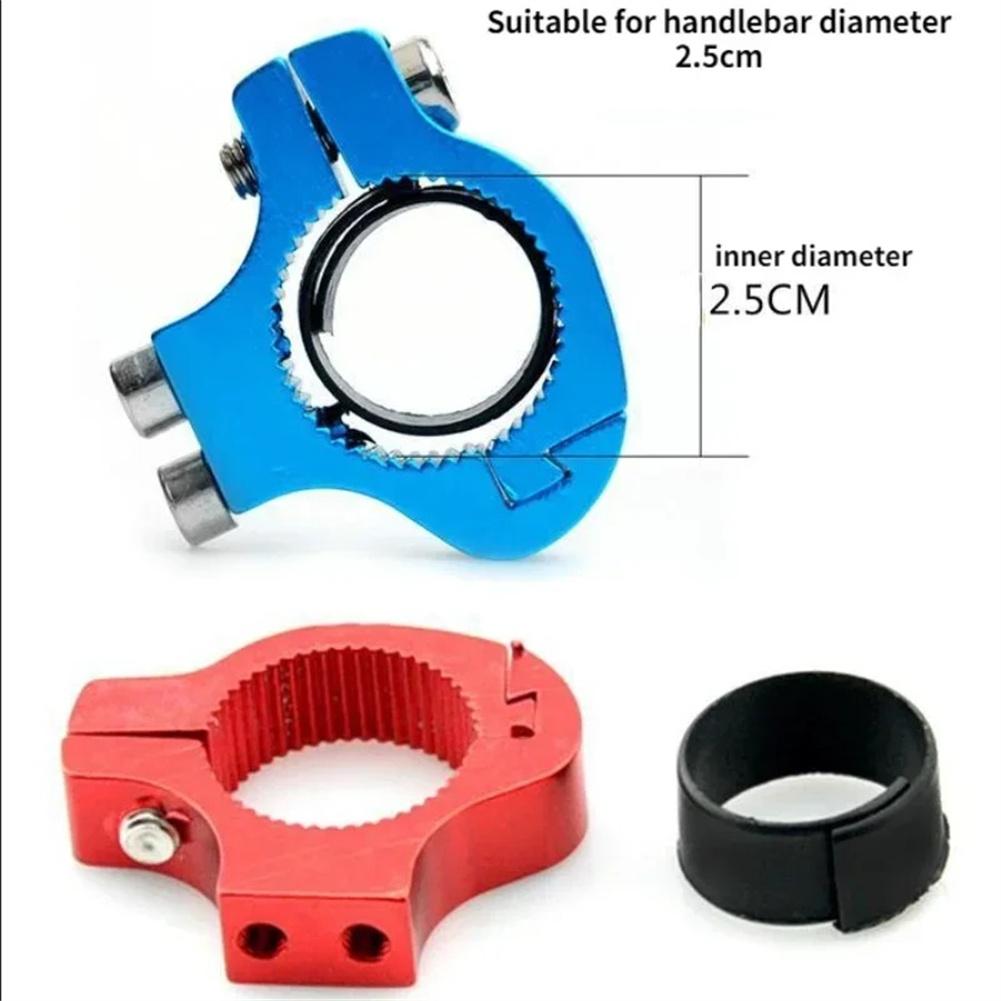 Kolip Bike Bicycle Water Bottle Cages, Alloy Aluminum Water Cages Brackets For 2.5cm Diameter Handlebar