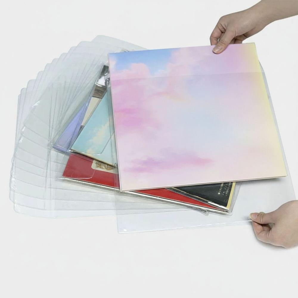 Wiederverschließbare LP-Schallplattenhülle (7/10/12 Zoll) – Schutz für Vinyl-Schallplatten