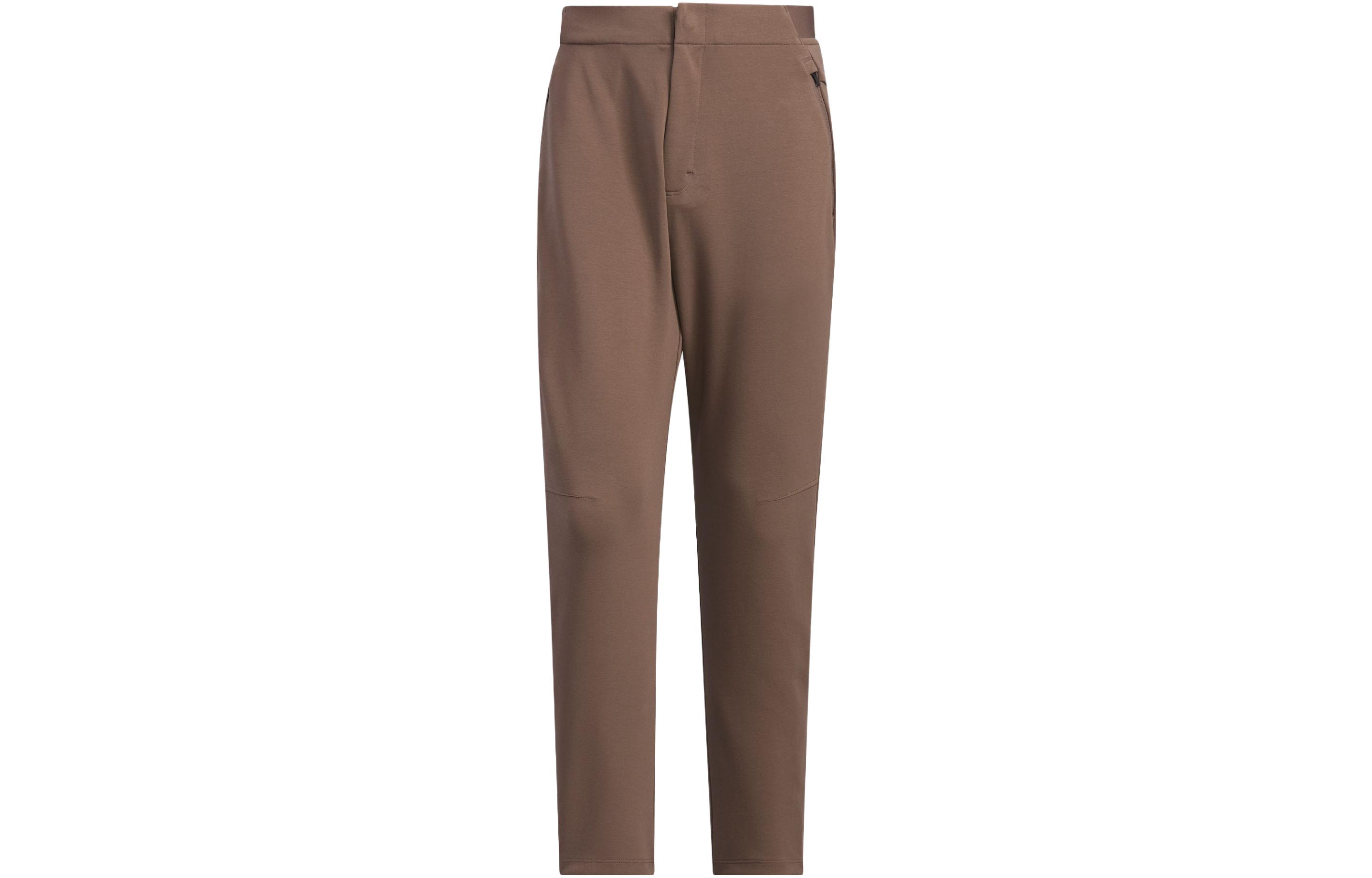 Adidas Casual Pants Men s Stratum Dark Earthy Brown Moderate Slim Fit Pants IZ1585 XXXL