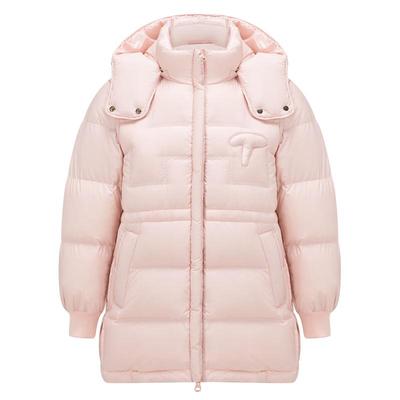 Kids' Hooded Mid-Length Down Jacket TC331506