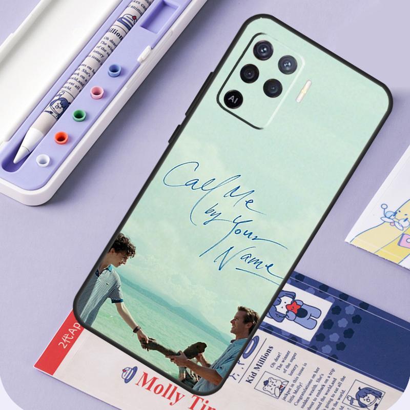 Call Me By Your Name Elios Faces For Oppo A96 A76 A16 A94 A74 A54 A15 A18 A38 A58 A78 A98 A40 A60 A80 A57 A17 A77 A5 Pro Case