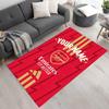 Arsenal F.c. Customize Text Area Rug Suitable for Dormitory Living Rooms Balcony Bedrooms Antislip Carpet Office home decor