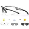 SCVCN Okulary Rowerowe Fotochromowe UV400 Sporty Outdoorowe Okulary do Biegania Męskie Okulary Rowerowe MTB Damskie Okulary do Roweru Szosowego