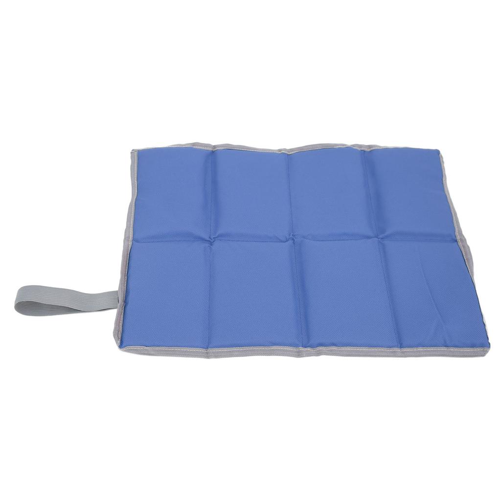 Picnic Cushion 3 Layer Thickening Moisture Proof Water Repellent Reliable Sewing Outdoor CushionsBlue