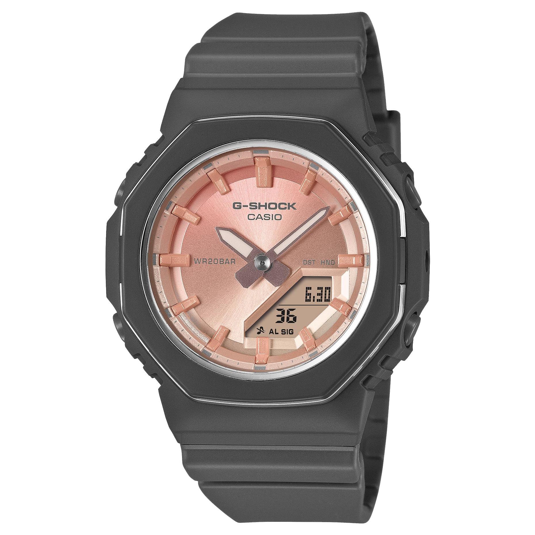 Casio Женские часы G-Shock, Экологичные материалы, Светло-розовые, GMA-P2110SC-4AJF, Официальная японская модель