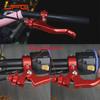 Motorcycle CNC Short Stunt Clutch Lever Dirt Bike 22mm 7/8" Handlebar For CRF KLX RMZ DRZ KX RM YZ SX EXC XC ATV Pit Dirt Bike