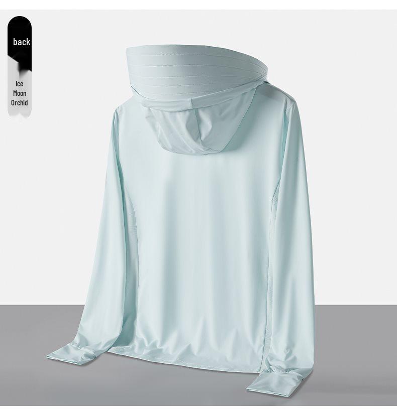 Abbigliamento con Protezione Solare UPF 100+ in Seta di Ghiaccio per Uomo e Donna - Leggero, Traspirante, Abbigliamento Estivo da Esterno, Anti-UV