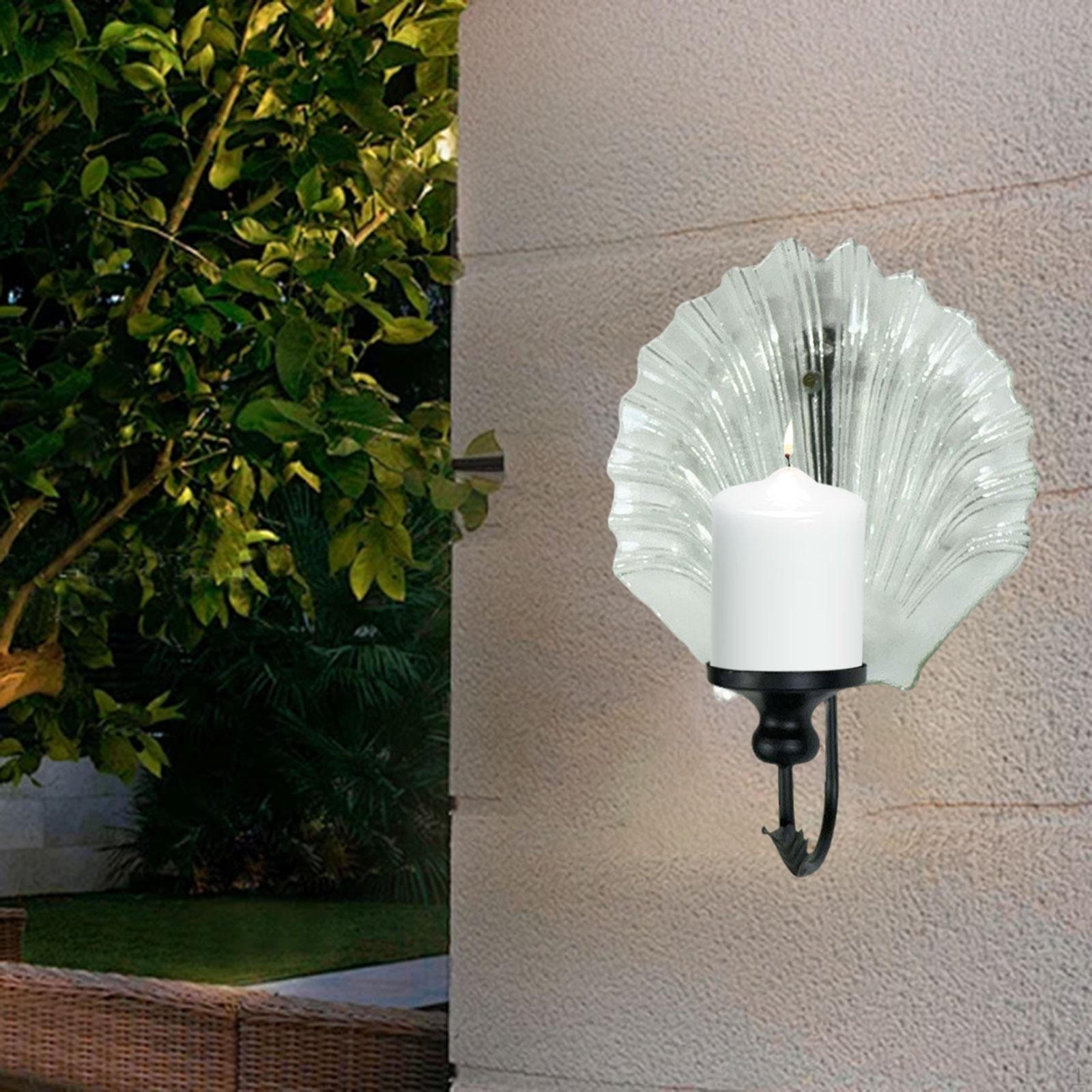 

Подсвечник для настенного крепления, железо и стекло Design Events Home Style C