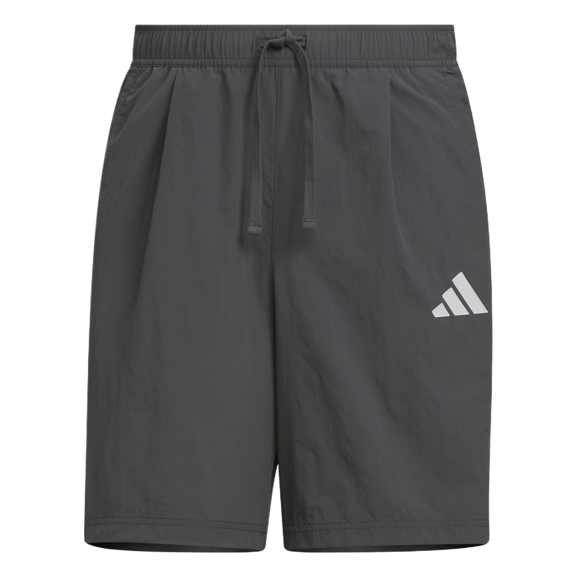 

Adidas Gfx Woven Comfortable Trendy Minimalist Versatile Casual Shorts Men Shorts Solid-Gray KF0134 S