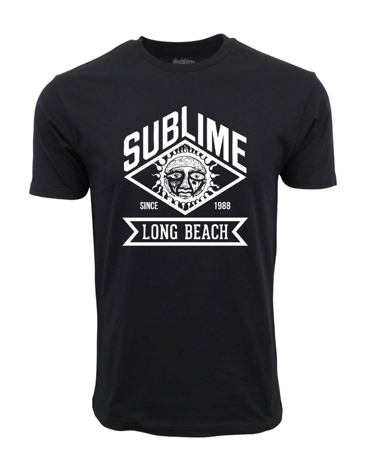 Sublime Long Beach Established Graphic T shirt S